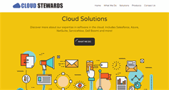 Desktop Screenshot of cloudstewards.com