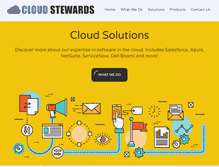 Tablet Screenshot of cloudstewards.com